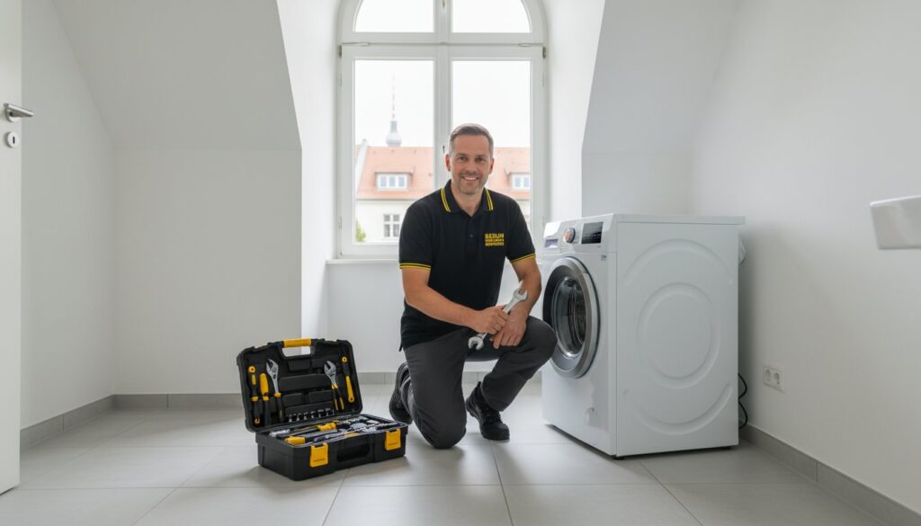 Waschmaschine Reparatur Berlin: Schnelle Hilfe mit 16€ Anfahrtspauschale