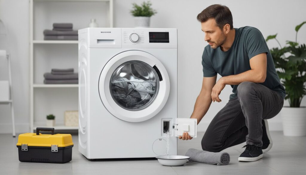Waschmaschine pumpt nicht ab: Was tun? Ursachen und Sofort-Hilfe