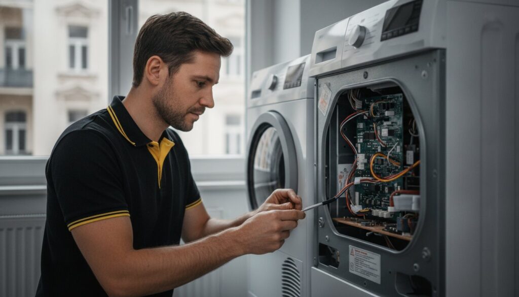 Wäschetrockner Reparatur Berlin: Schneller Vor-Ort-Service für 16€