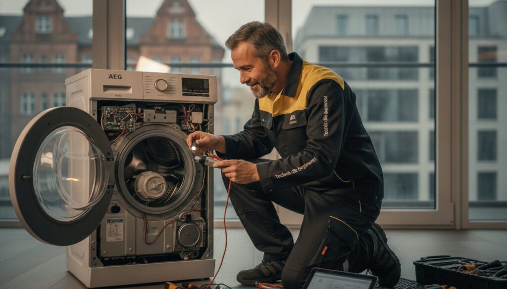 AEG Waschmaschine Reparatur Berlin: Schnelle Hilfe mit 16€ Anfahrtspauschale