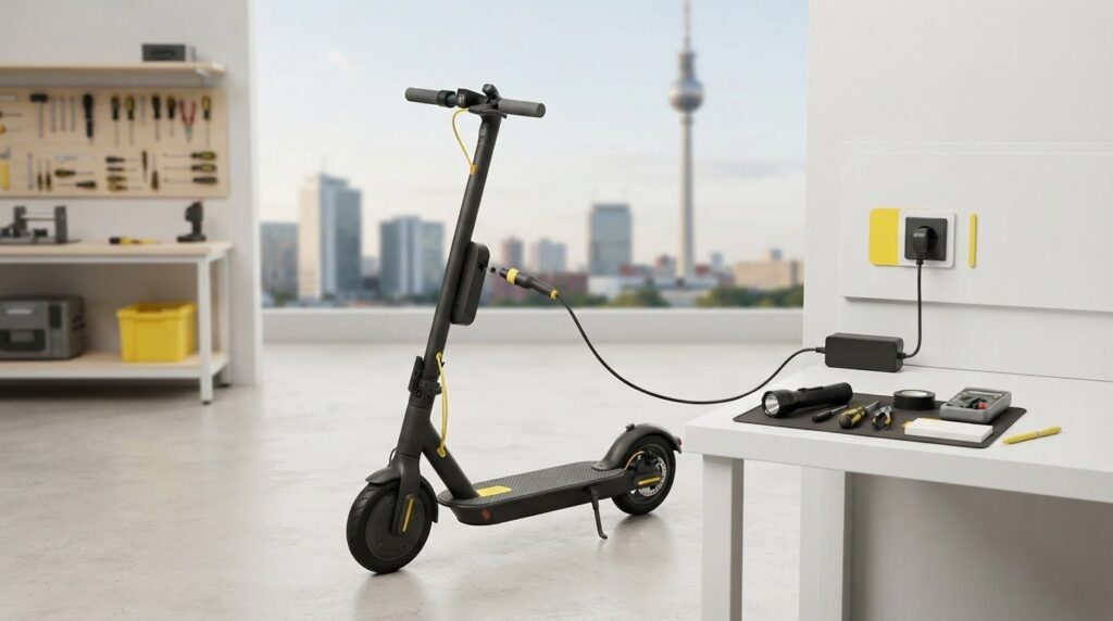 E-Scooter lädt nicht mehr? Ursachen & Hilfe in Berlin