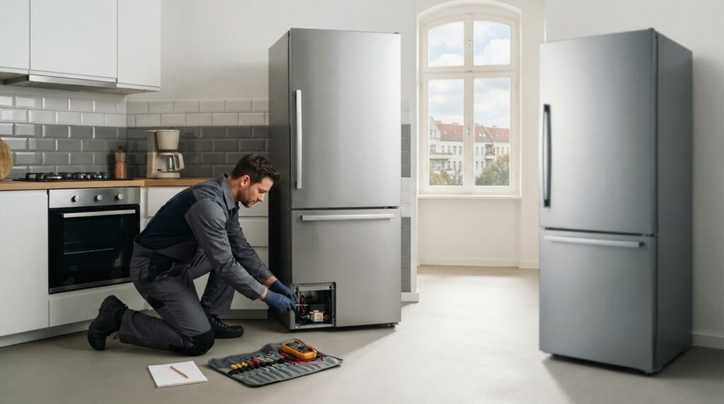 Wirtschaftlichkeit einer Kühlschrankreparatur: Reparieren oder neu kaufen?