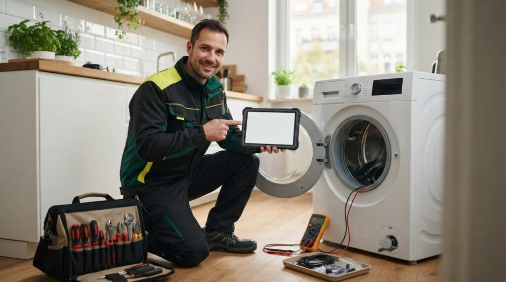 Zertifizierter Techniker für Waschmaschinen in Berlin: Woran Sie guten Service erkennen