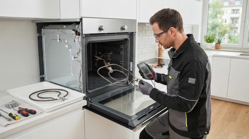 Backofen-Heizelement wechseln lassen in Berlin: Kosten und Reparatur